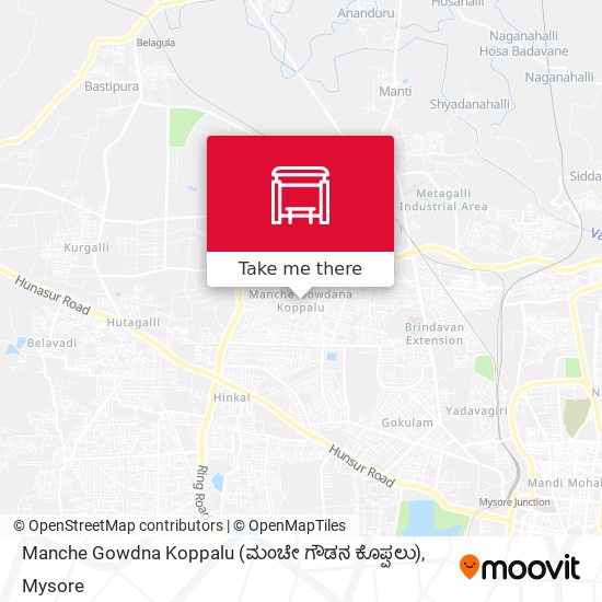 Manche Gowdna Koppalu (ಮಂಚೇ ಗೌಡನ ಕೊಪ್ಪಲು) map