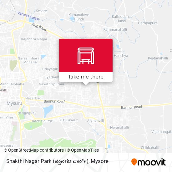 Shakthi Nagar Park (ಶಕ್ತಿನಗರ ಪಾರ್ಕ್‌) map