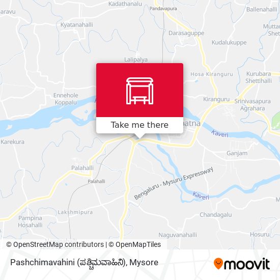 Pashchimavahini (ಪಶ್ಚಿಮವಾಹಿನಿ) map