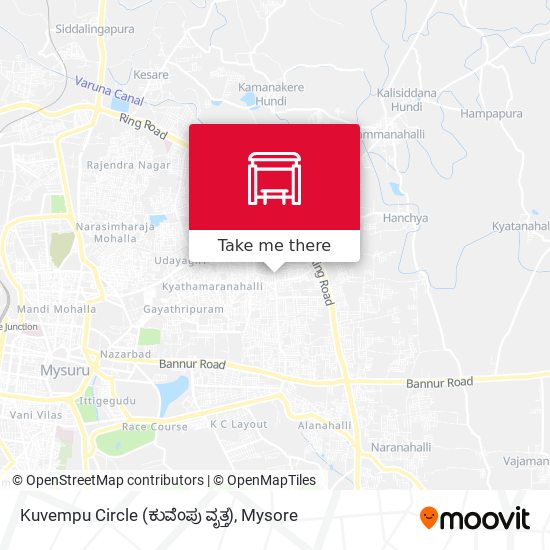 Kuvempu Circle (ಕುವೆಂಪು ವೃತ್ತ) map