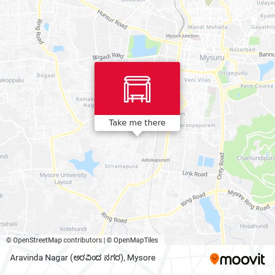 Aravinda Nagar (ಅರವಿಂದ ನಗರ) map