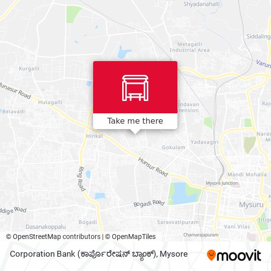 Corporation Bank (ಕಾರ್ಪೊರೇಷನ್ ಬ್ಯಾಂಕ್) map
