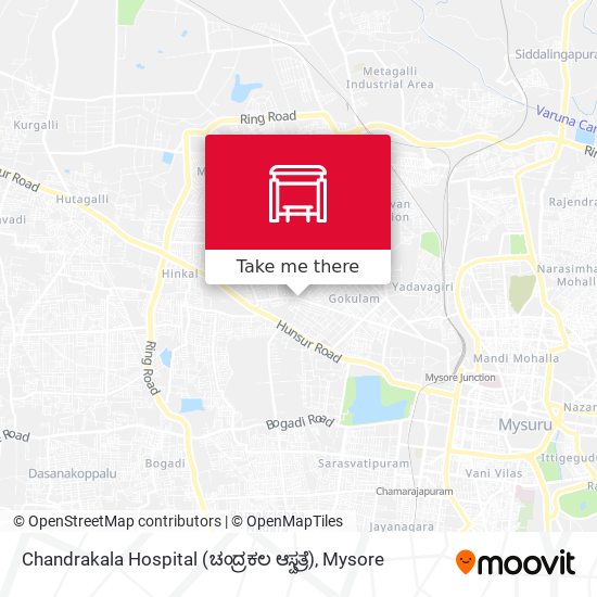 Chandrakala Hospital (ಚಂದ್ರಕಲ ಆಸ್ಪತ್ರೆ) map
