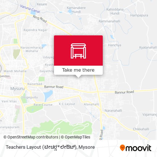 Teachers Layout (ಟೀಚರ‍್ಸ್ ಲೇಔಟ್) map