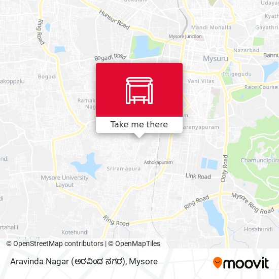 Aravinda Nagar (ಅರವಿಂದ ನಗರ) map