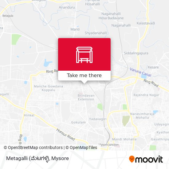 Metagalli (ಮೆಟಗಳ್ಳಿ) map