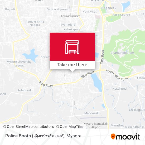 Police Booth (ಪೋಲೀಸ್ ಬೂತ್) map