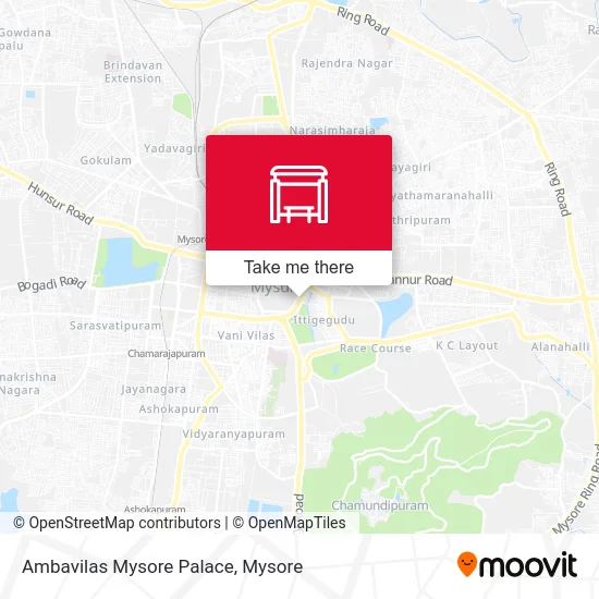 Ambavilas Mysore Palace map