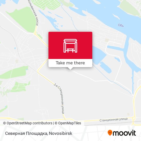 Северная Площадка map