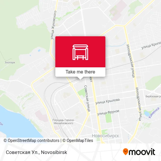 Советская Ул. map
