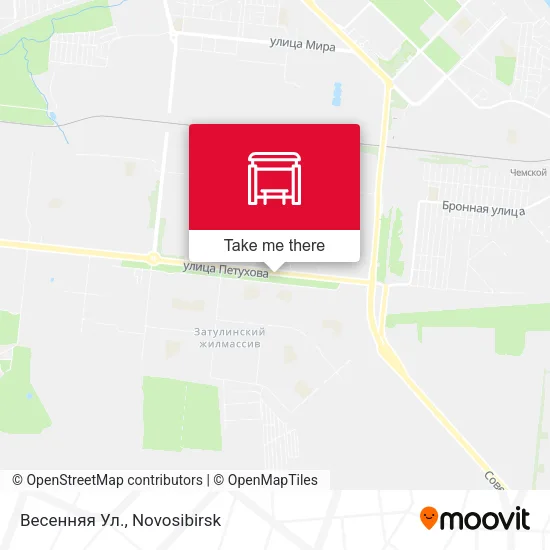 Весенняя Ул. map