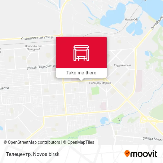 Телецентр map