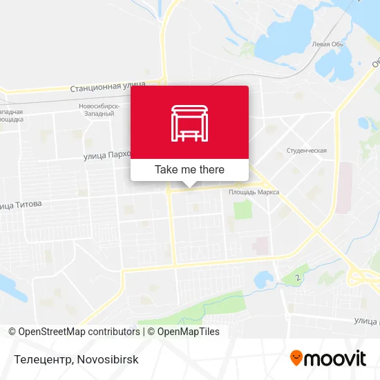 Телецентр map