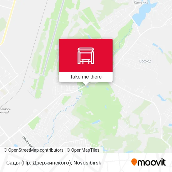 Сады (Пр. Дзержинского) map