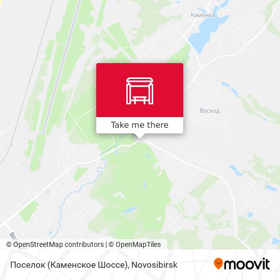 Поселок (Каменское Шоссе) map