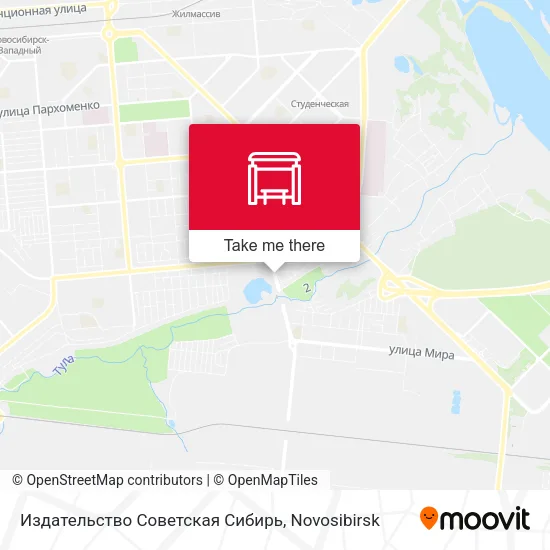 Издательство Советская Сибирь map