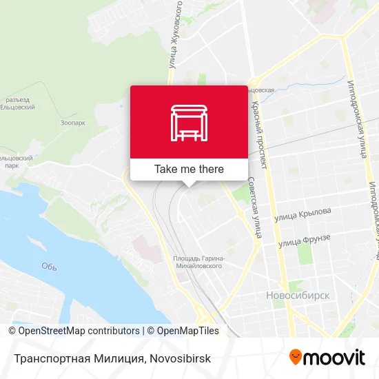 Транспортная Милиция map