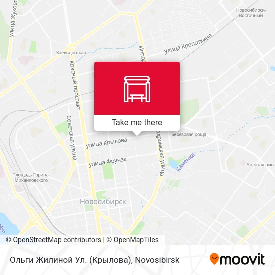 Ольги Жилиной Ул. (Крылова) map