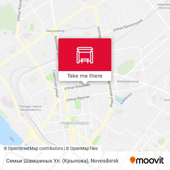 Семьи Шамшиных Ул. (Крылова) map