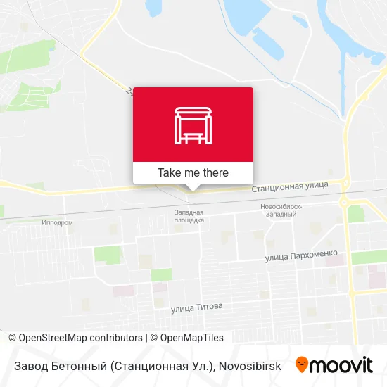 Завод Бетонный (Станционная Ул.) map