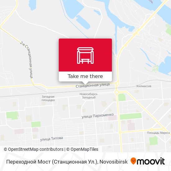 Переходной Мост (Станционная Ул.) map