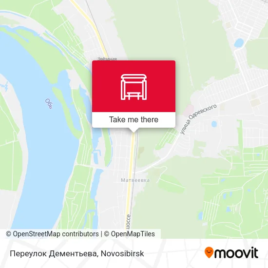 Переулок Дементьева map
