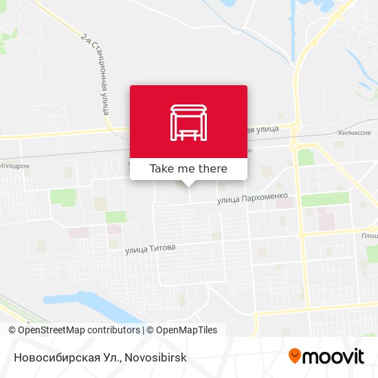 Новосибирская Ул. map