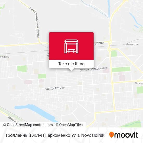 Троллейный Ж / М (Пархоменко Ул.) map