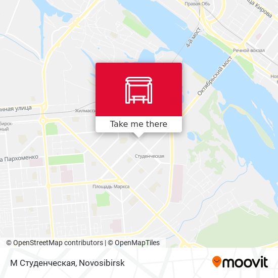 М Студенческая map