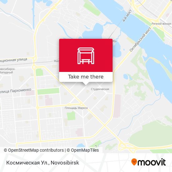 Космическая Ул. map