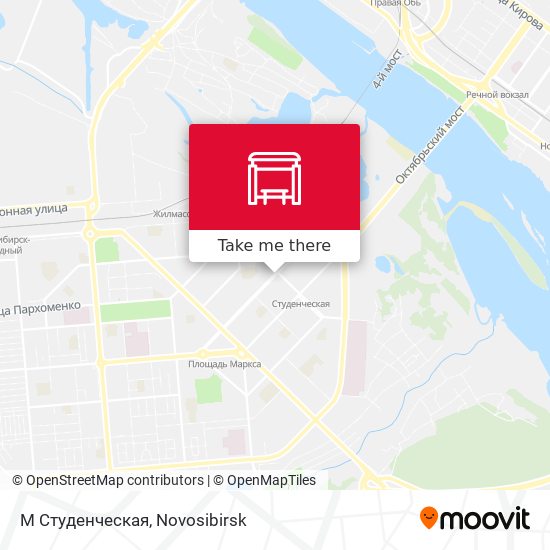 М Студенческая map