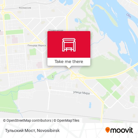 Тульский Мост map