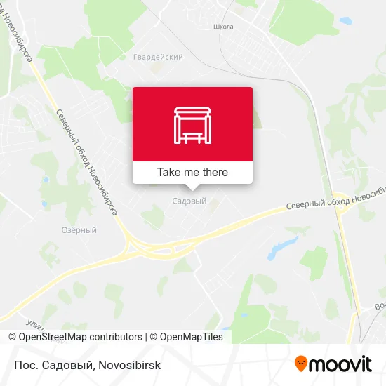 Пос. Садовый map