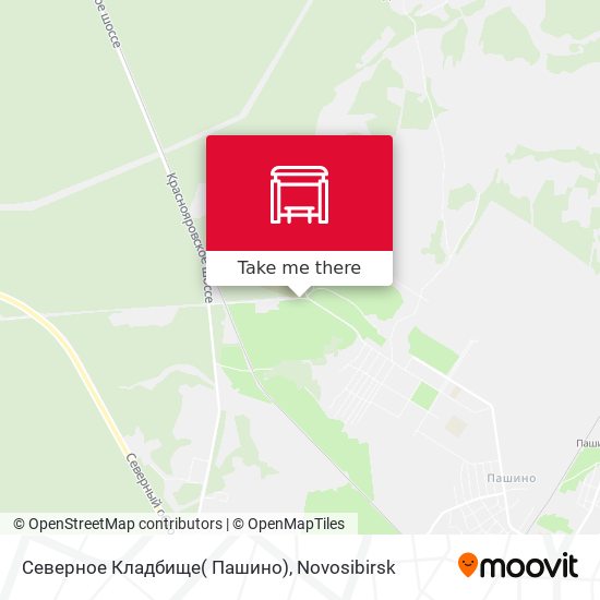 Северное Кладбище( Пашино) map