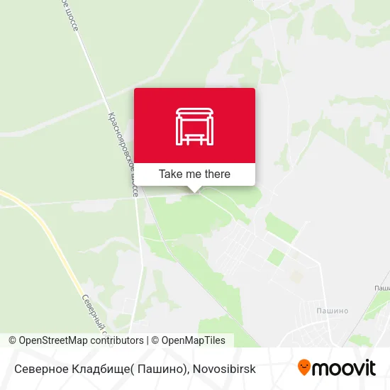 Северное Кладбище( Пашино) map