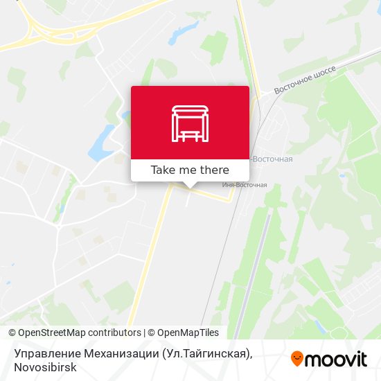 Управление Механизации (Ул.Тайгинская) map