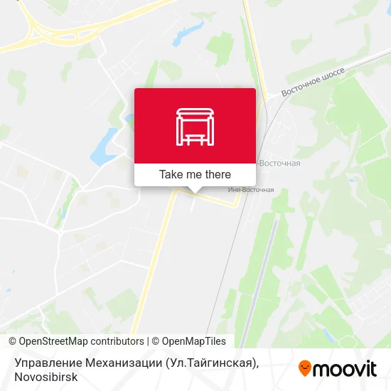 Управление Механизации (Ул.Тайгинская) map