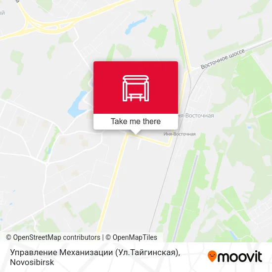 Управление Механизации (Ул.Тайгинская) map
