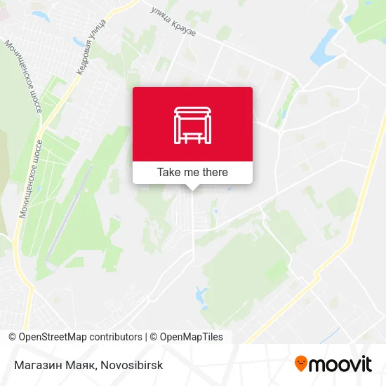Магазин Маяк map