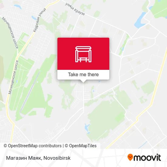 Магазин Маяк map