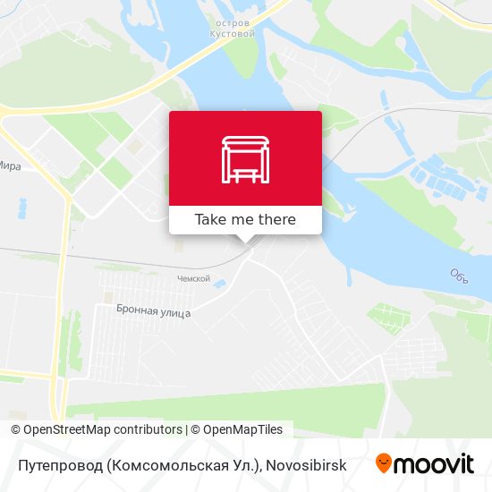 Путепровод (Комсомольская Ул.) map