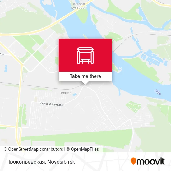 Прокопьевская map