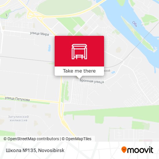 Школа №135 map