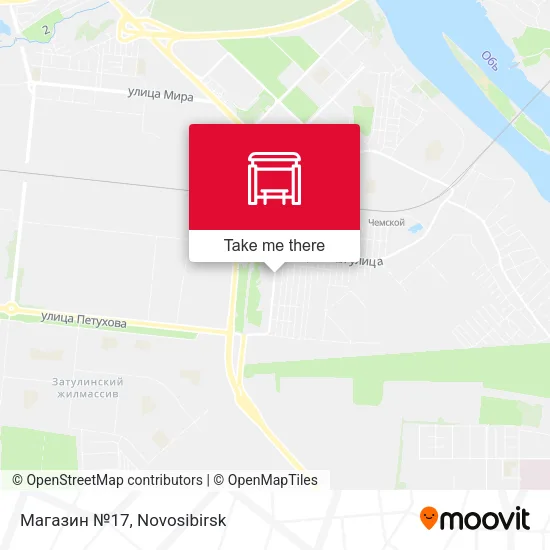 Магазин №17 map