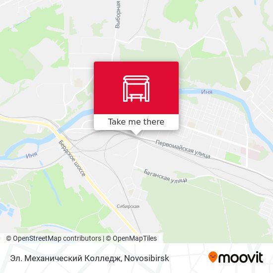 Эл. Механический Колледж map