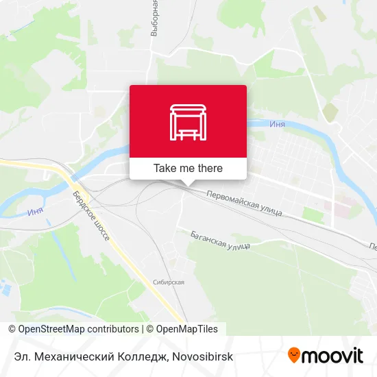 Эл. Механический Колледж map