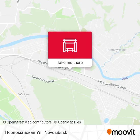 Первомайская Ул. map