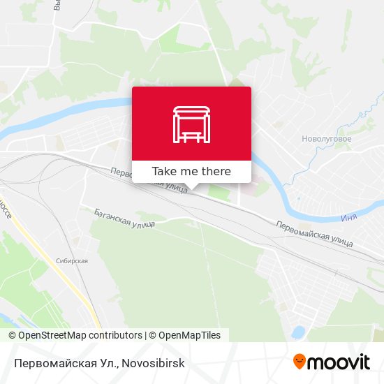 Первомайская Ул. map