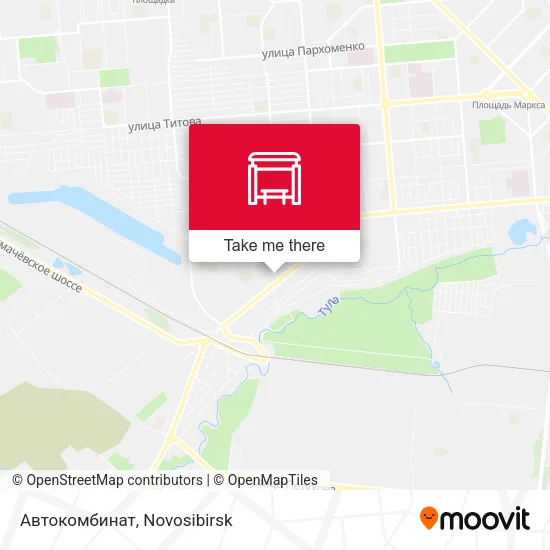 Автокомбинат map