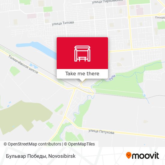 Бульвар Победы map